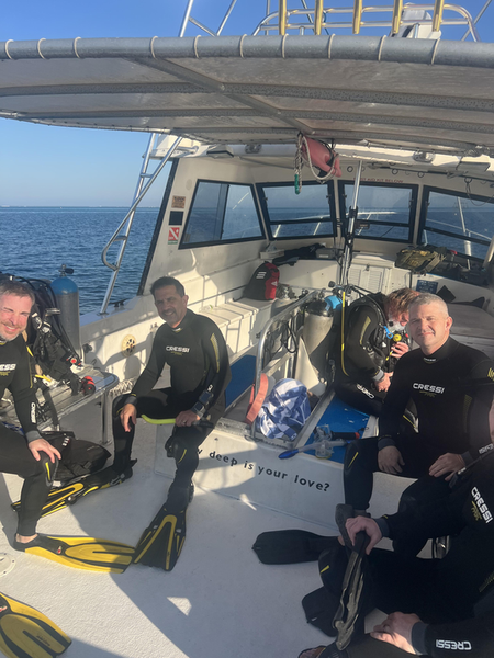 Ready for underwater adventures in Key Largo waters!