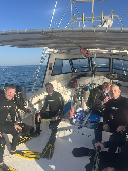 Ready for adventure in Key Largo's crystal waters!