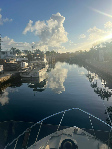 Perfect marina setting in Key Largo waters.