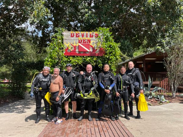 Ready to explore the underwater world at Devil's Den!