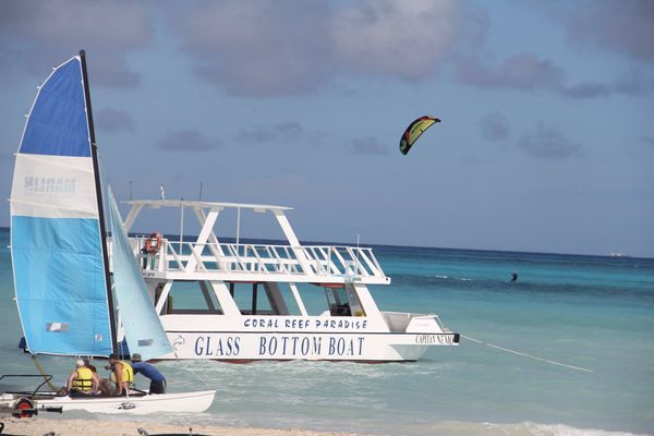 Relax and soak up the sun during your Miami sandbar boat rental adventure.
