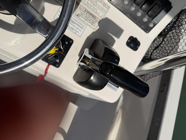 Ready to navigate Florida waters from the helm.