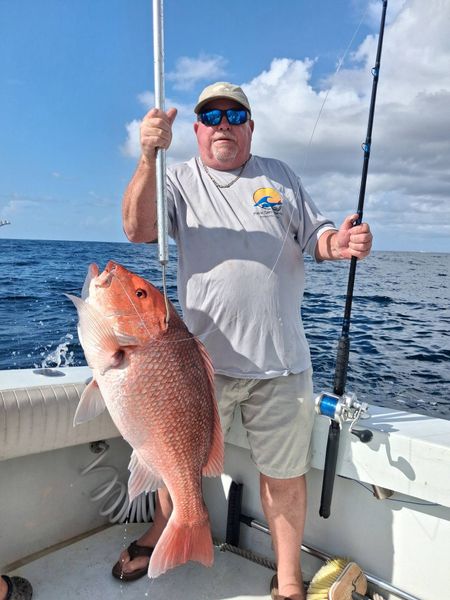 Beautiful red snapper caught in Panama City FL waters!