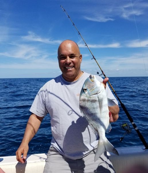 Calm Gulf waters and nonstop bites on a Clearwater, Florida deep sea fishing adventure.