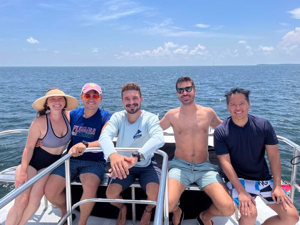 Making memories on the water in Key Largo!