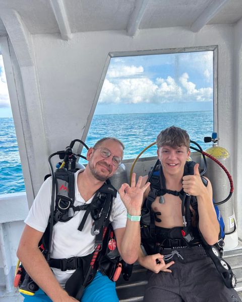 Ready for adventure in Key Largo waters!