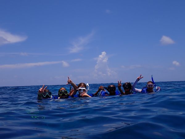 Perfect day for exploring underwater adventures together!