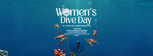 Women's Dive Day celebrates underwater exploration and marine discovery.