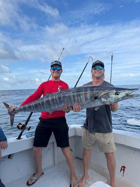 Massive Wahoo catch offshore – epic day on the Gulf Coast!