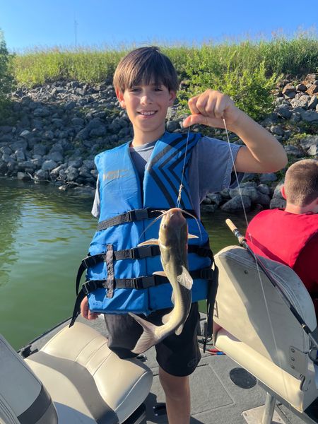 Blue catfish success in Wylie TX waters!