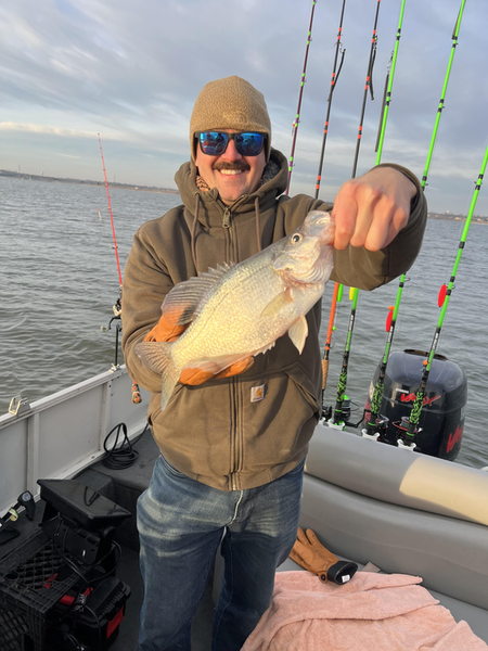 Nice catch from the deep waters of Lake Lavon!