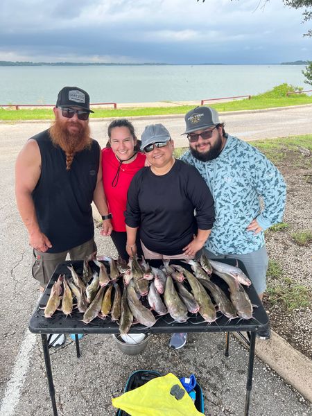 Outstanding catfish haul from Wylie TX waters!