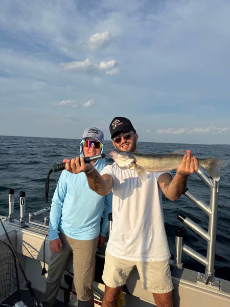Lake Erie days, angler ways, endless fun.