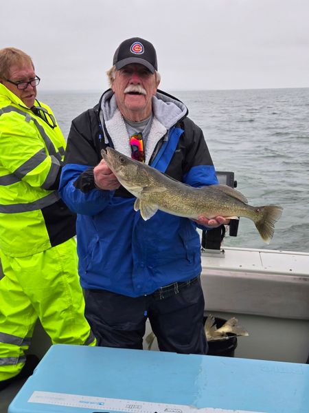 Nice Lorain walleye makes for a successful day!