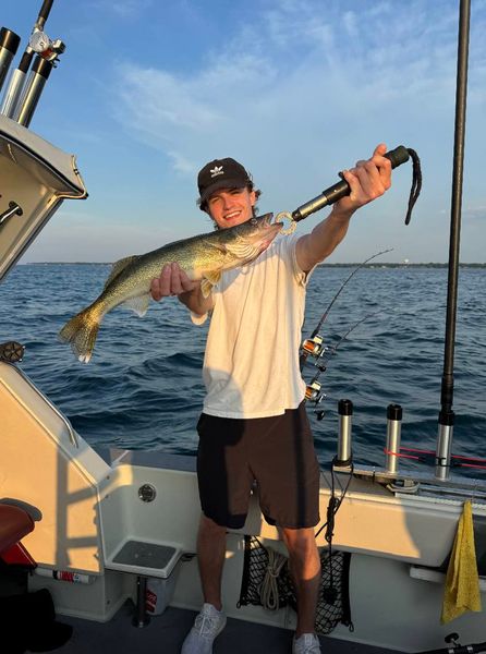 Reeling in memories on Lake Erie waters.
