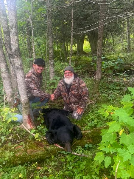 Black bear hunting success in Finland Minnesota!