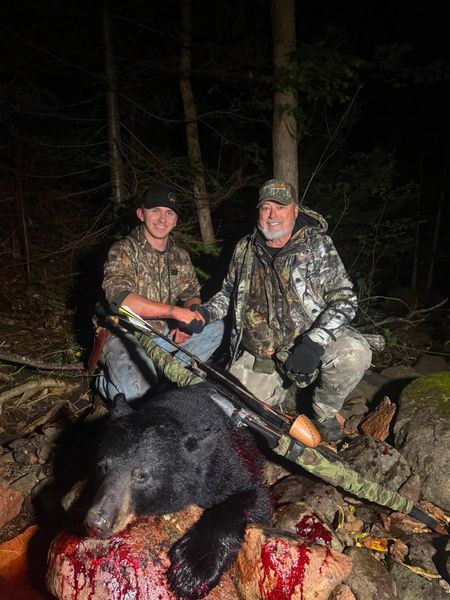 Successful bear harvest in Finland MN!