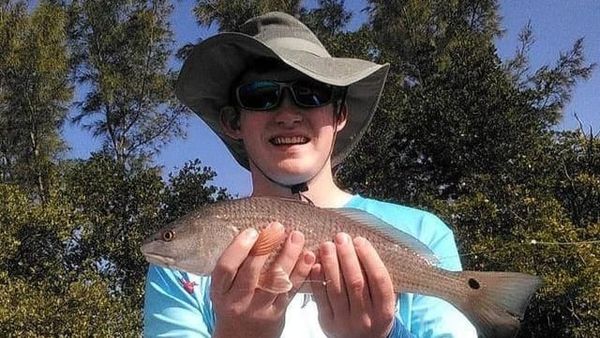 Beautiful Old Orchard Beach redfish ready for the photo!