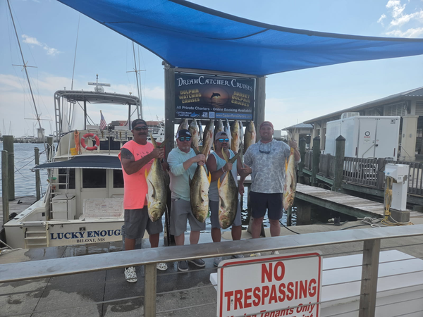 Fresh Mississippi Gulf Coast Crevalle Jack on display!