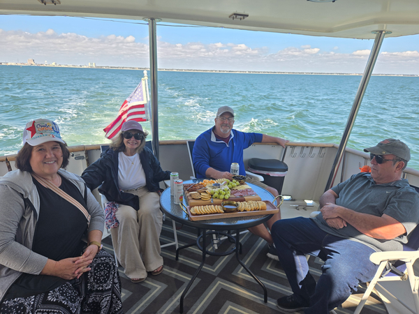 Mississippi Gulf Coast cruise dining with stunning ocean views!