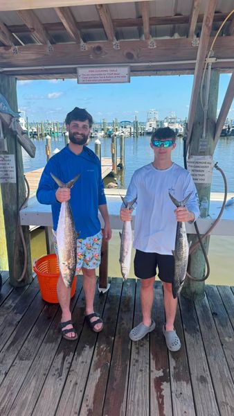 Mighty king mackerel catch.