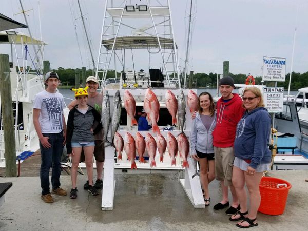 Red Snapper, King Mackerel Fishing!
