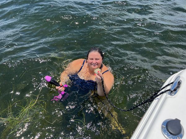 Perfect day on the water with great fishing gear!