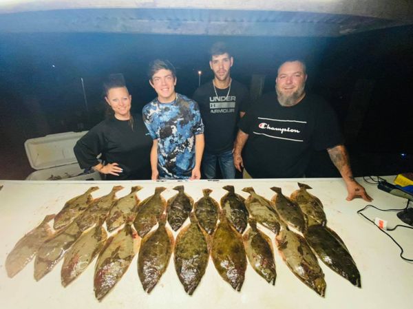 Shallow Encounters Flounder Gigging Charter