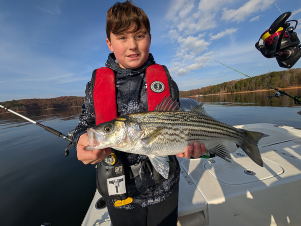 No Excuses Striper Fishing On Lake Lanier