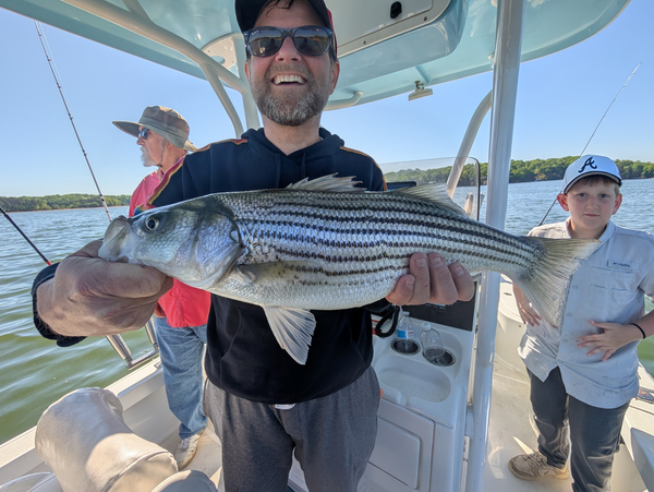 No Excuses Striper Fishing On Lake Lanier