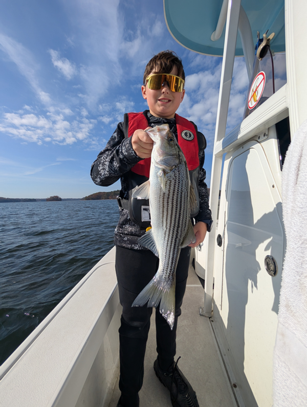 No Excuses Striper Fishing On Lake Lanier
