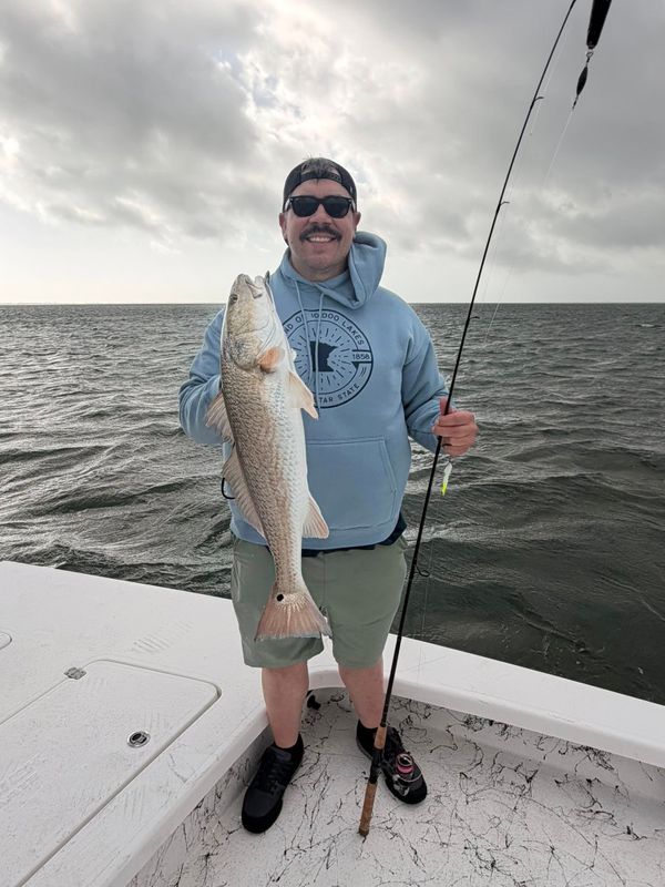 Fish in the box with Capt. Marc