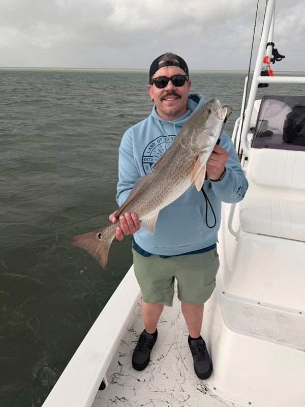 Fish in the box with Capt. Marc