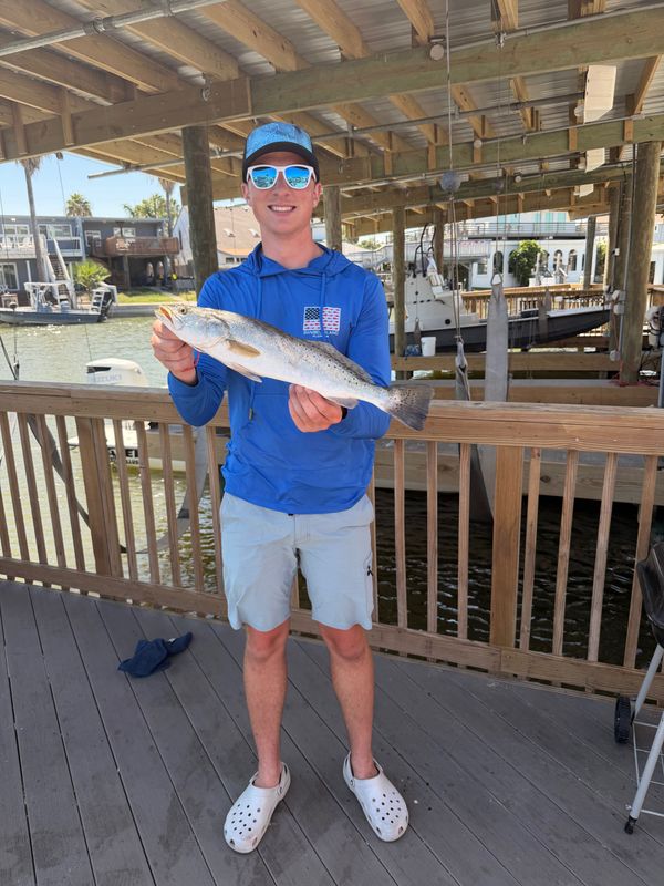 Fish in the box with Capt. Marc