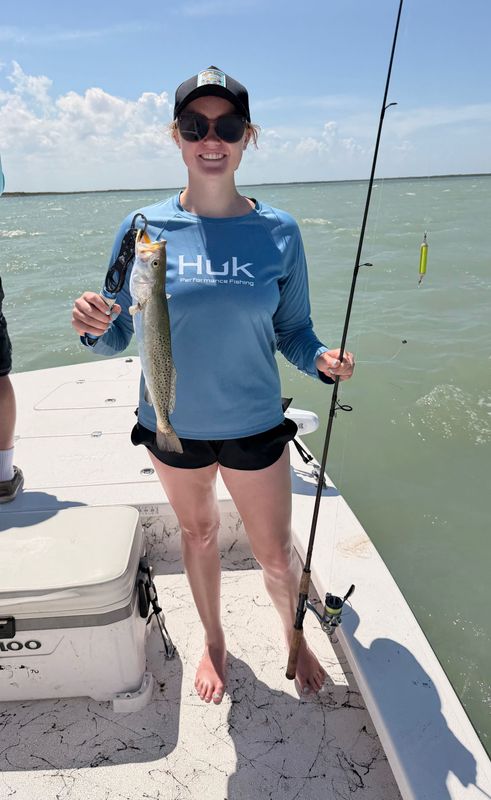 Fish in the box with Capt. Marc