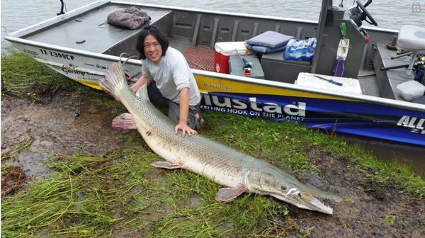 Kirklands Alligator Gar Fishing