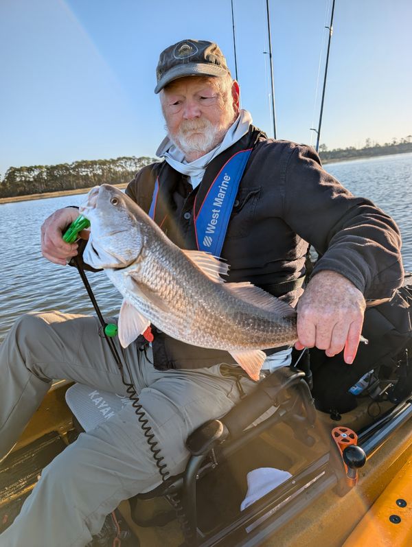 Pedal Driven Kayak Fishing Charters