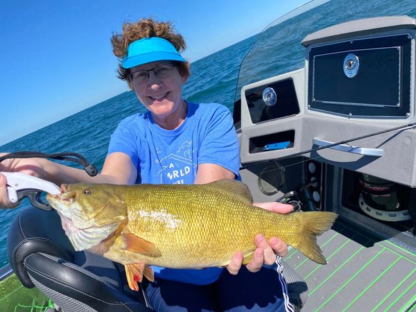 Bass Fishing Lake Erie