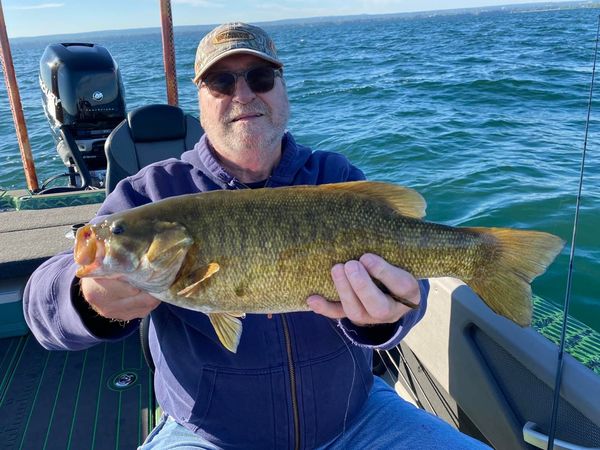 Bass Fishing Lake Erie