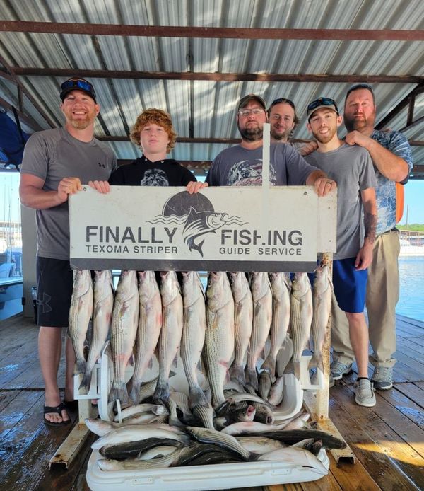 Finally Fishing Striper Guide Service