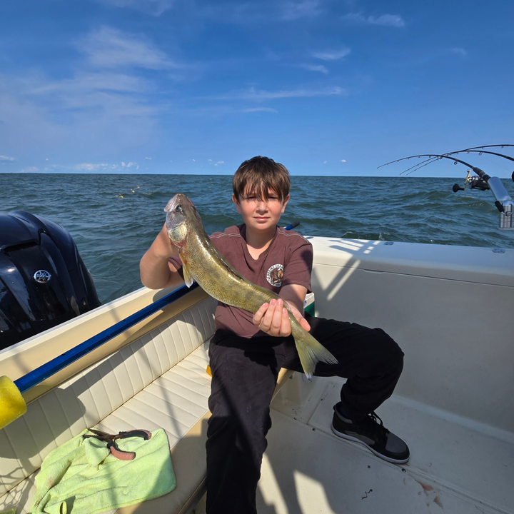 Clearing skies set the stage for an epic fishing adventure!