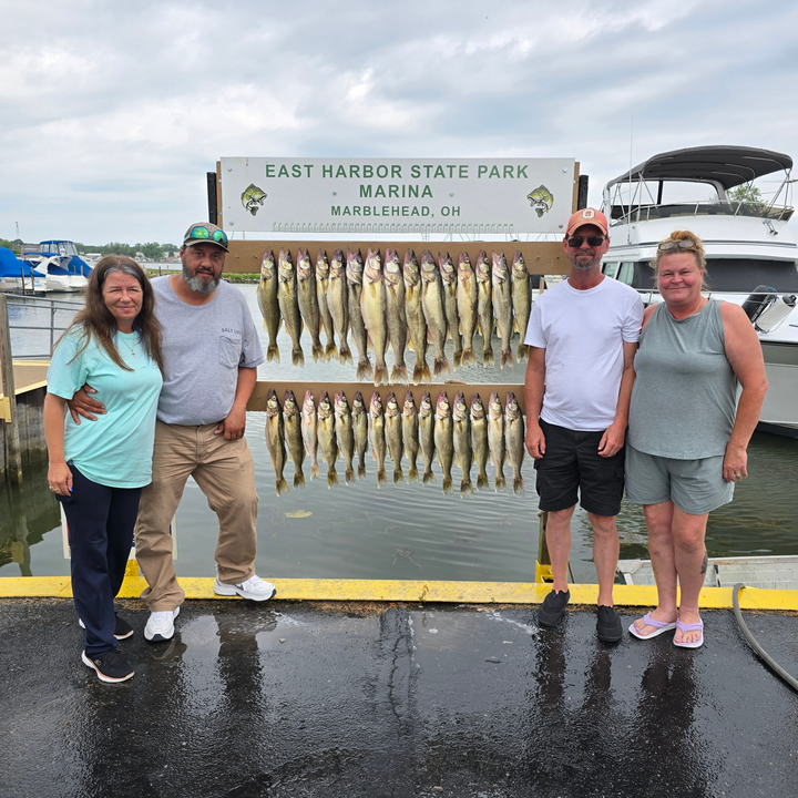 Tackling multiple techniques under partly cloudy skies at East Harbor!