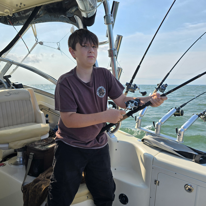 Clearing skies and multiple techniques make for the best fishing day!