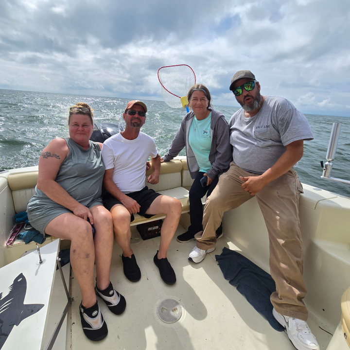 Partly cloudy skies set the stage for a diverse fishing adventure!