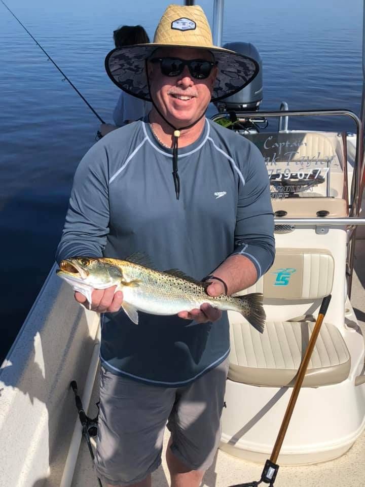 Spotted Weakfish, 15 inches, fishing at unknown location