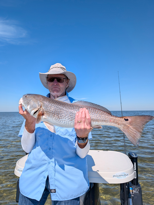 Reeled in a big one!