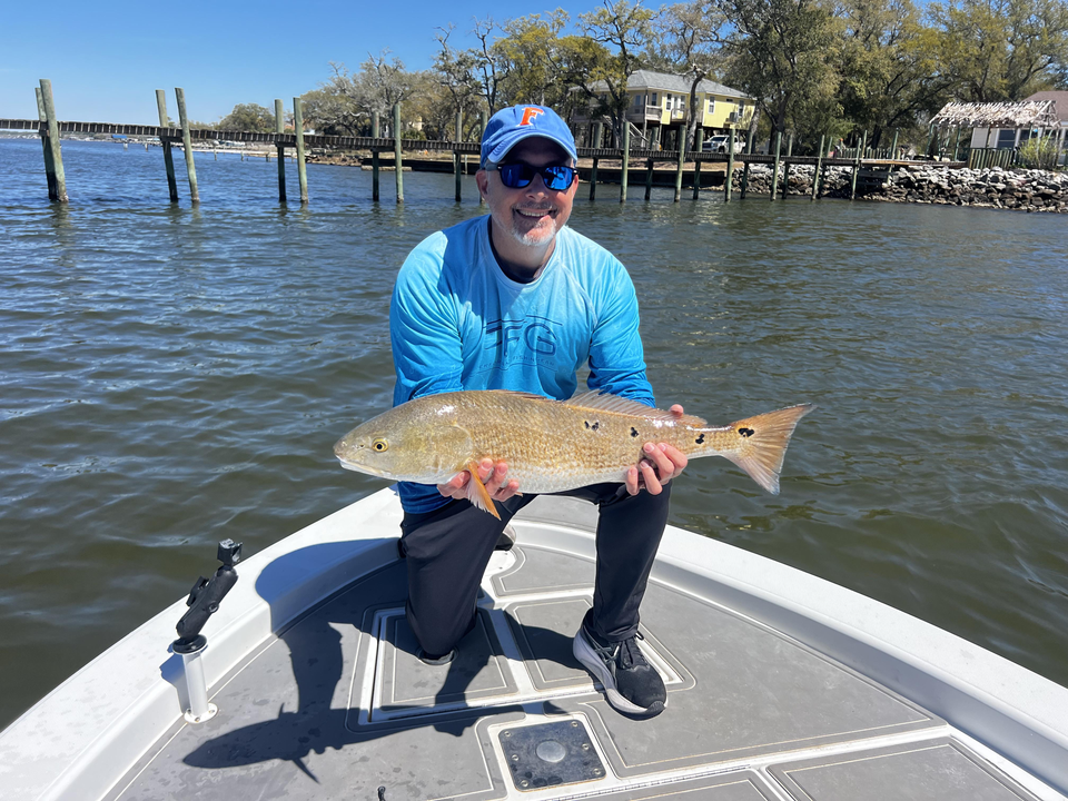 Caught a nice one on the river today!