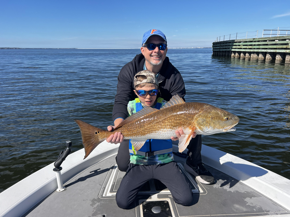 Reeled in a big one!