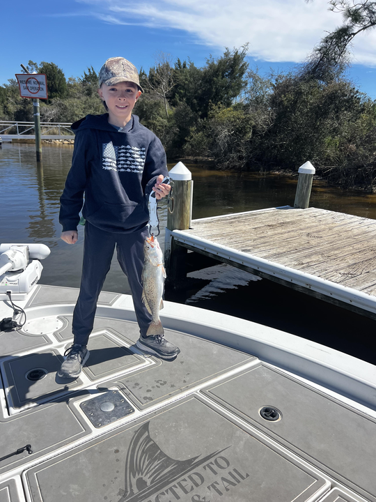 Relaxing day on the water.