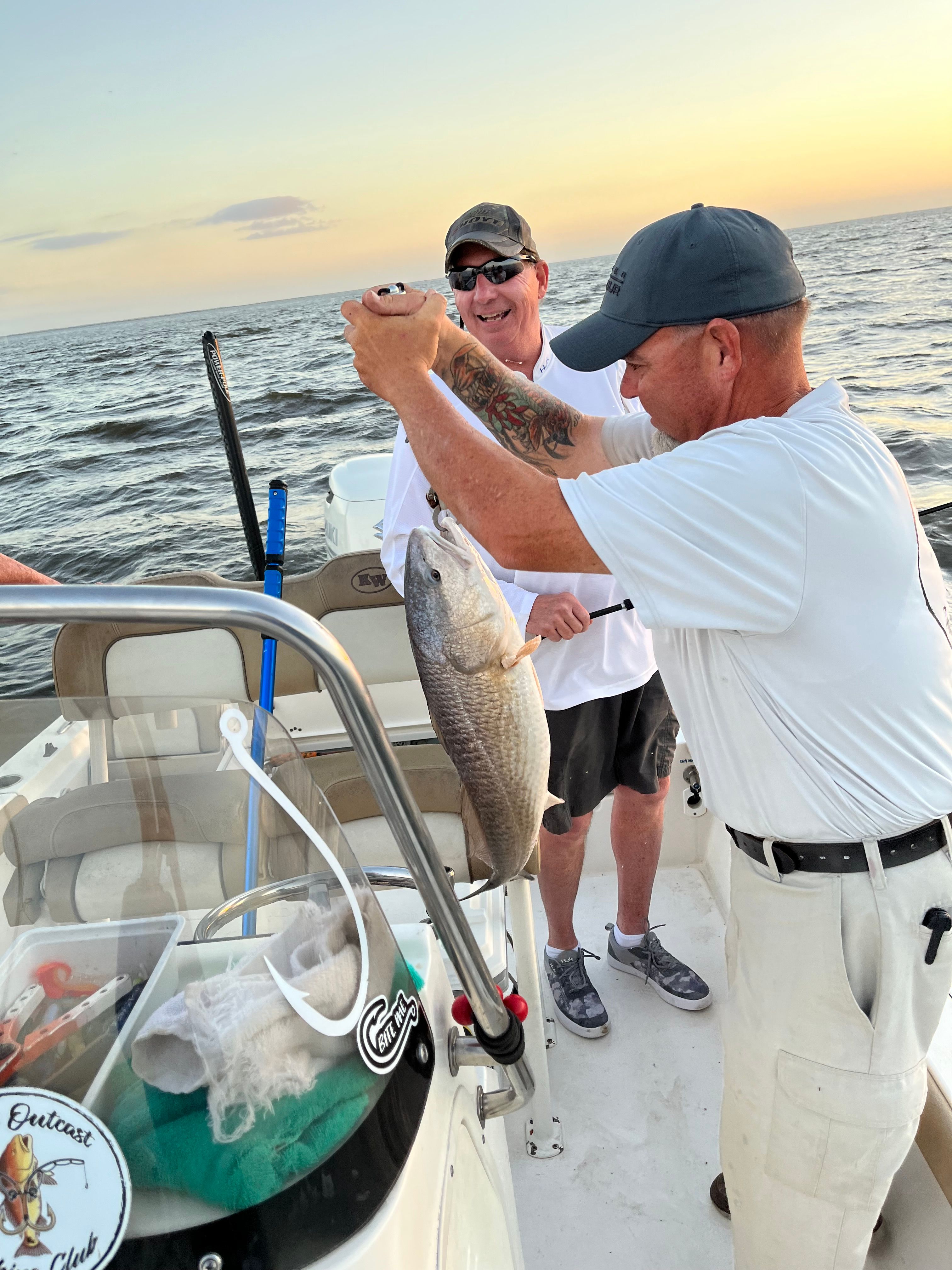 Redfish caught on fishing trip